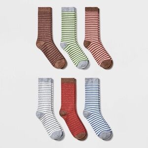 a new day Women's Striped Socks - multi-color.